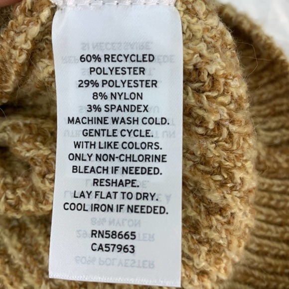 NWT | BP. Women’s Plaited Stitch Recycled Blend Crewneck Sweater - Picture 8 of 8